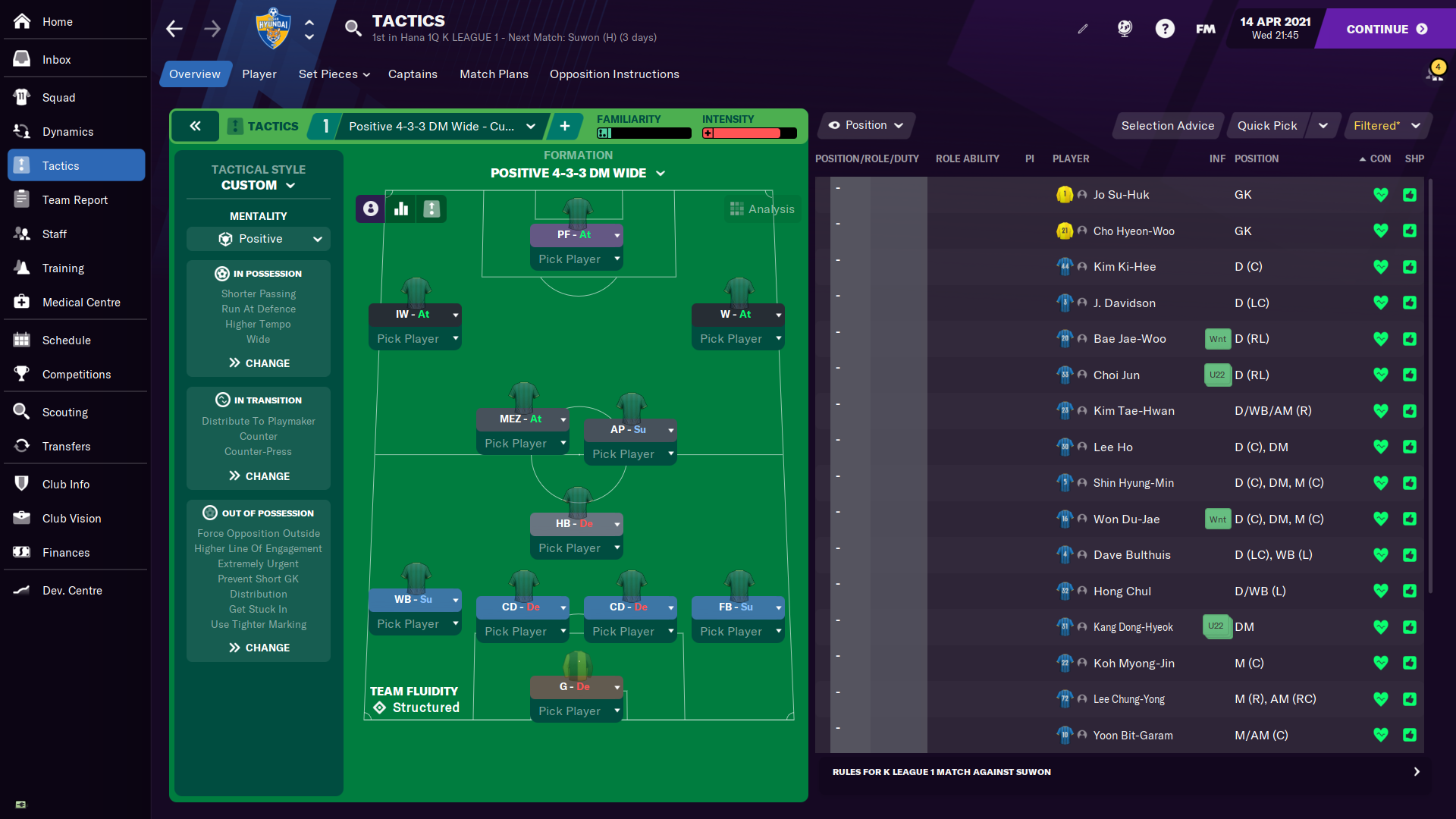 Crafting an effective midfield in FM21 | Football Manager 2021